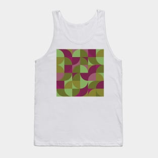 Modern Geometric (Mangosteen) Tank Top